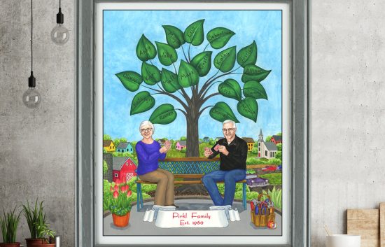 Sentimental 60th anniversary gift for parents