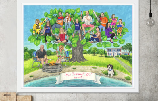 Creative farewell gift for friends