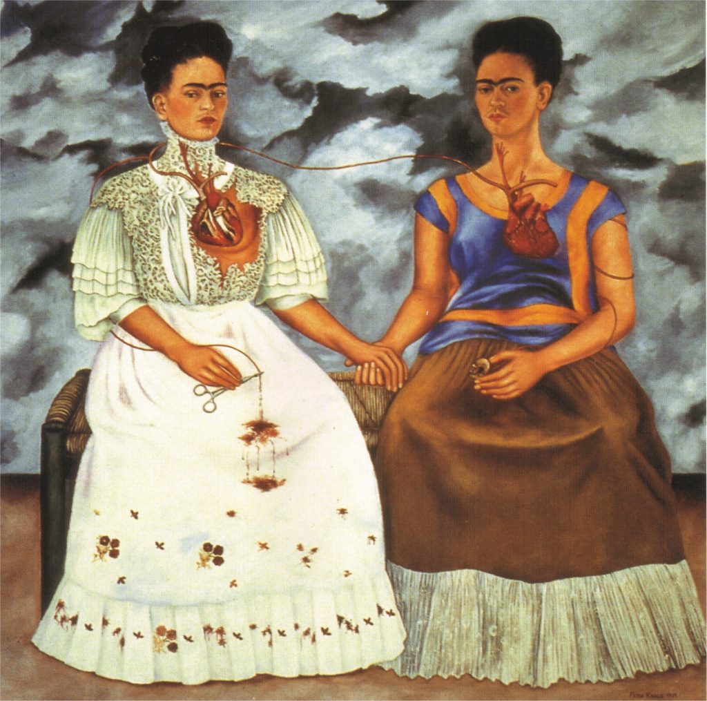 Las Dos Fridas painting