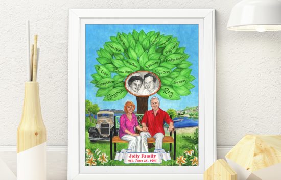 Unique 60th wedding anniversary gift for parents