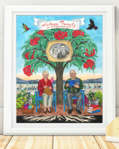 Family Tree painting